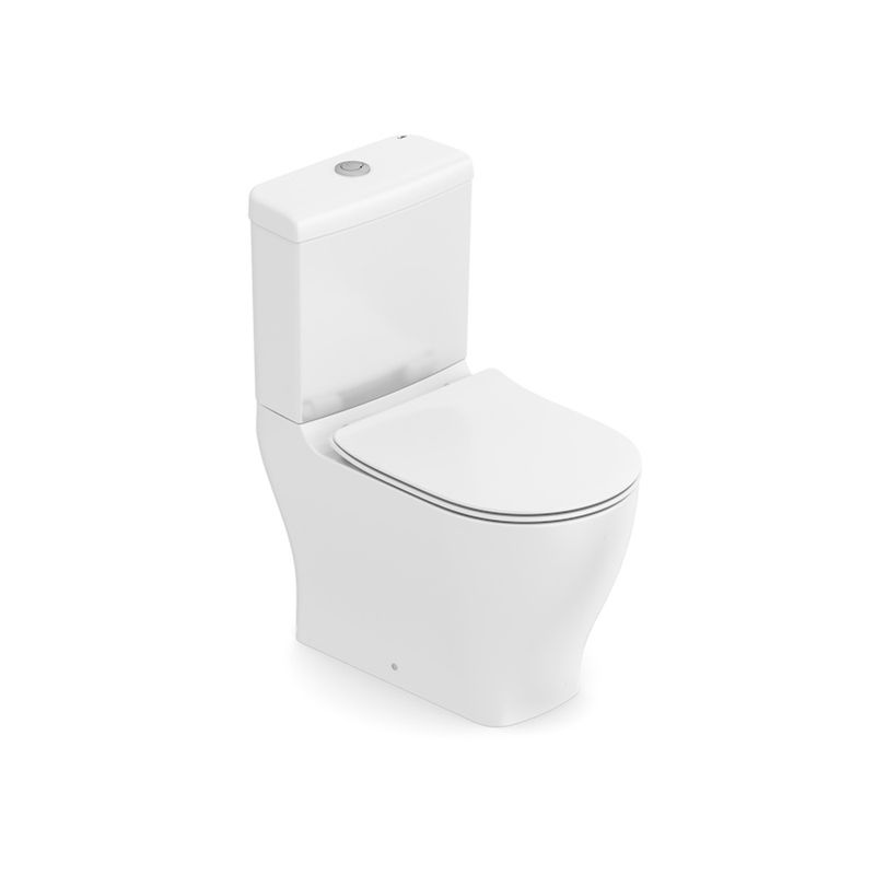 Kit Vaso Sanitário Caixa Acoplada Slim C/ Assento e Acessórios Branco - Celite Kit Vaso Sanitário Caixa Acoplada Slim C/ Assento e Acessórios Branco - Celite