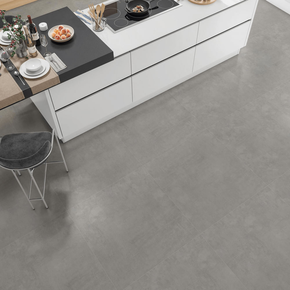 Piso acetinado chicago 74x74cm savane pedraopvc