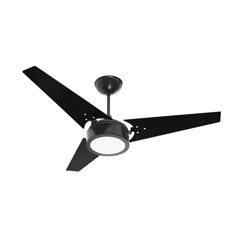 Ventilador Ideal Led 127V 3 Pás Preto - Venti Delta Ventilador Ideal Led 127V 3 Pás Preto - Venti Delta