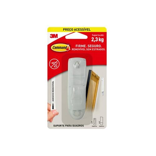 Gancho Suporte Plástico para Quadros  2,3Kg - 3M