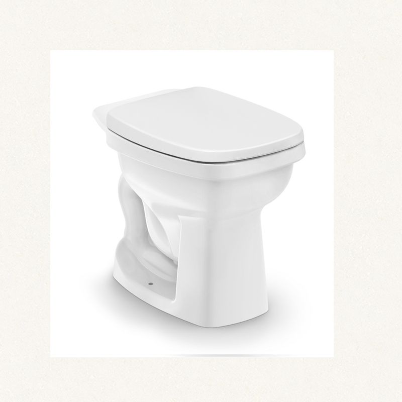 Kit Vaso Sanitário Convencional Like C/ Assento e Acessórios Branco - Celite Kit Vaso Sanitário Convencional Like C/ Assento e Acessórios Branco - Celite