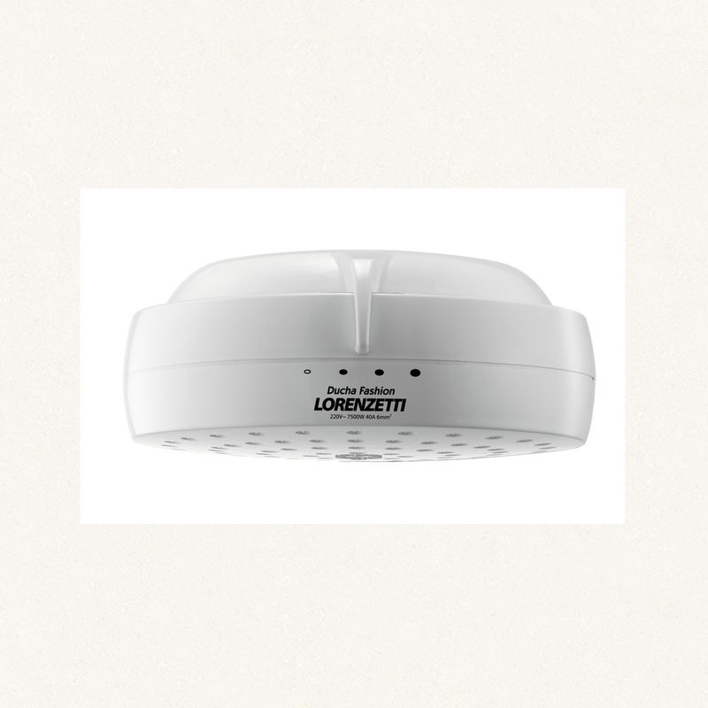 Chuveiro Fashion 220V 6800W Branco - Lorenzetti Chuveiro Fashion 220V 6800W Branco - Lorenzetti