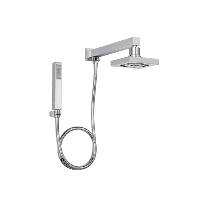 Chuveiro Acqua Plus Quadratta de Parede com Desviador 1990.C.DES.QUA - Deca Chuveiro Acqua Plus Quadratta de Parede com Desviador 1990.C.DES.QUA - Deca