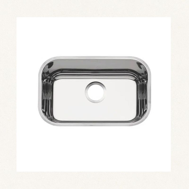 94052406 - Cuba de Embutir Lavínia em Aço Inox Polido 47x30cm Tramontina 94052406 - Cuba de Embutir Lavínia em Aço Inox Polido 47x30cm Tramontina