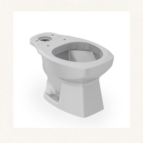 Bacia para Caixa Acoplada Thema Cinza Platina - Incepa