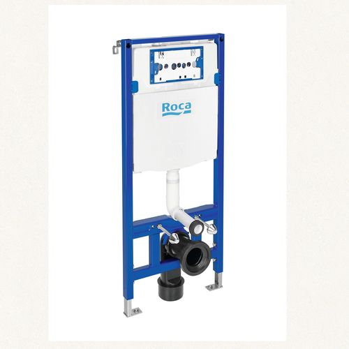 Suporte para Bacia Suspensa com Caixa Embutida 3/6 Litros Drywall - Roca