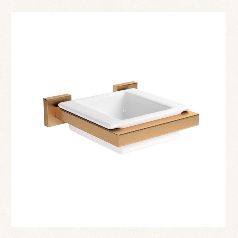 Saboneteira Quadratta 2011.GL83 Gold - Deca Saboneteira Quadratta 2011.GL83 Gold - Deca