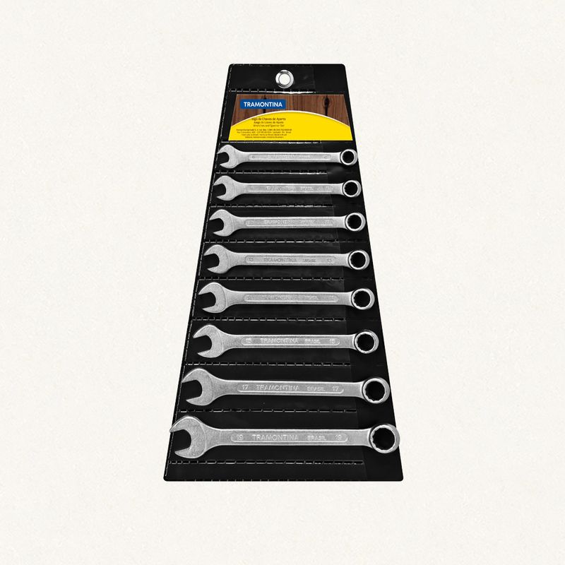 Jogo Chaves Combinada 8 Peças 41128/208 - Tramontina Jogo Chaves Combinada 8 Peças 41128/208 - Tramontina