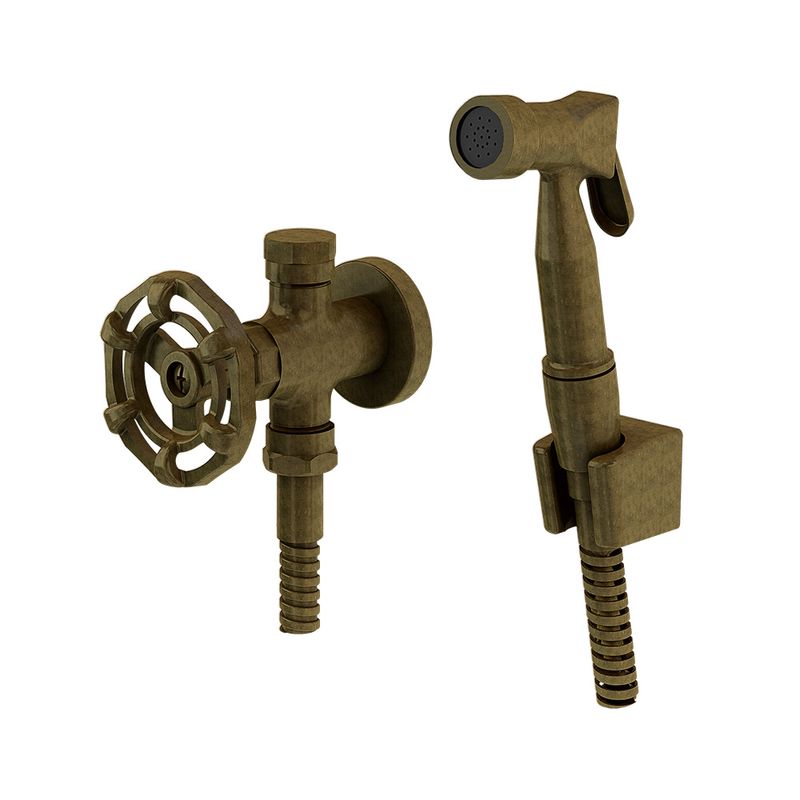 Ducha Higiênica Industrial Rústica com Derivação Living - Fani Ducha Higiênica Industrial Rústica com Derivação Living - Fani