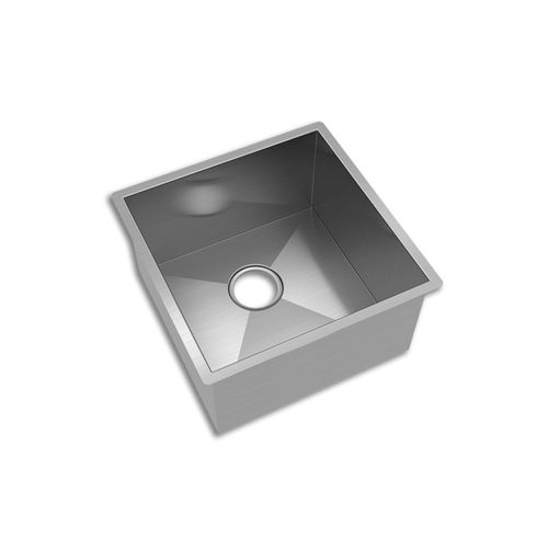 Cuba Inox Reta Hand Made Escovada 40x40x23cm LR-40 - Mekal