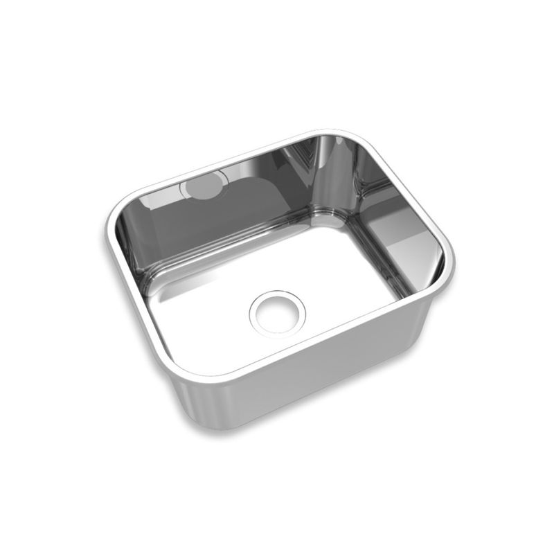 Cuba Inox Extra 50x40x17cm Polida CS-50 - Mekal Cuba Inox Extra 50x40x17cm Polida CS-50 - Mekal