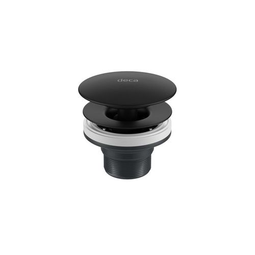 Válvula de Escoamento para Lavatório e Cuba Luxo Black Matte - Deca