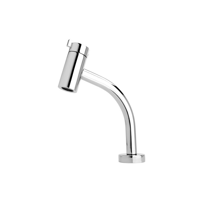 Torneira de Bancada com Bica Baixa para Banheiro Singles One Cromada - Roca Torneira de Bancada com Bica Baixa para Banheiro Singles One Cromada - Roca