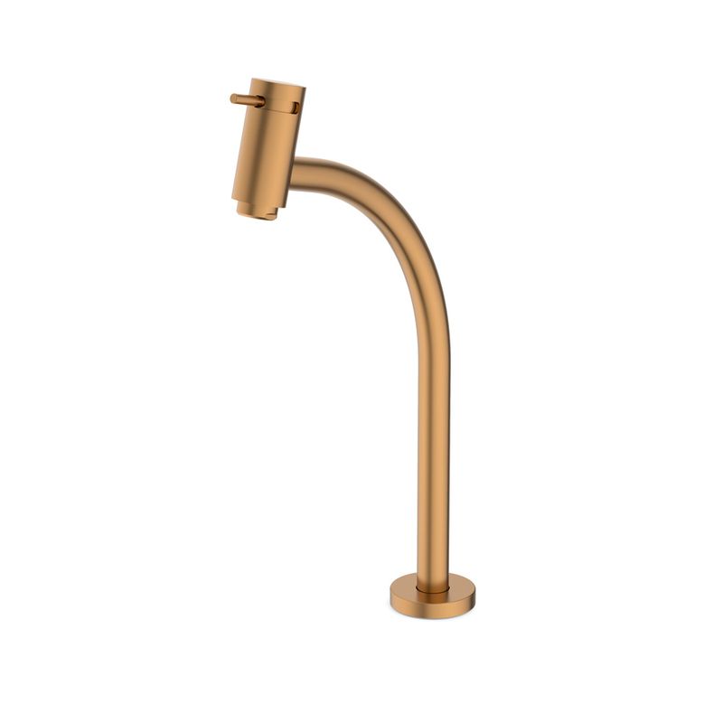 Torneira para Lavatório de Mesa Bica Alta Basic Rose Gold Matte B5045C7R2B - Celite Torneira para Lavatório de Mesa Bica Alta Basic Rose Gold Matte B5045C7R2B - Celite