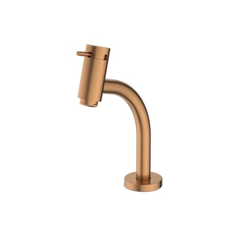 Torneira de Lavatório com Bica Baixa Basic Rose Gold Matte - Celite