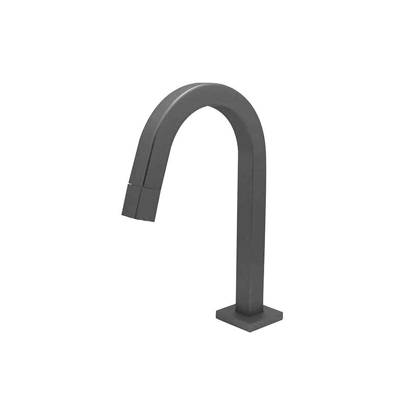 Torneira para Lavatório com Bica Baixa Tube Grafite - Bognar Torneira para Lavatório com Bica Baixa Tube Grafite - Bognar