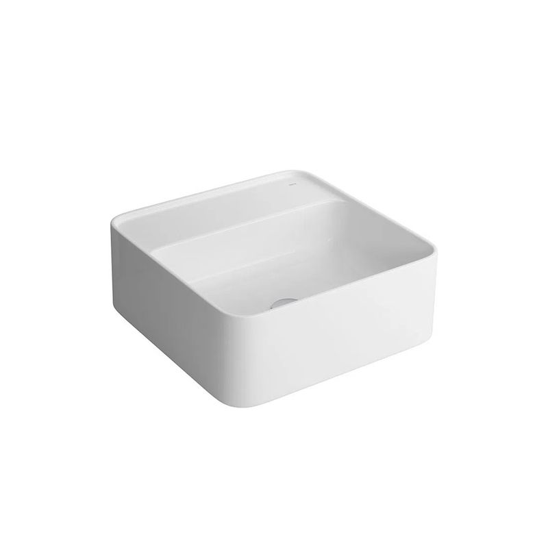 Cuba de Apoio Quadrada com Mesa L200.17 Branca - Deca Cuba de Apoio Quadrada com Mesa L200.17 Branca - Deca