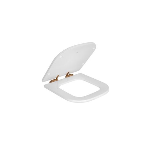 Assento Sanitário Slow Close Branco Red Gold Piano AP.337.GL.RD.17 Linhas Axis - Polo - Unic - Piano - Deca