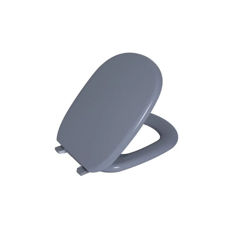 Assento Sanitário Almofadado Cinza Sabatini - Astra Assento Sanitário Almofadado Cinza Sabatini - Astra