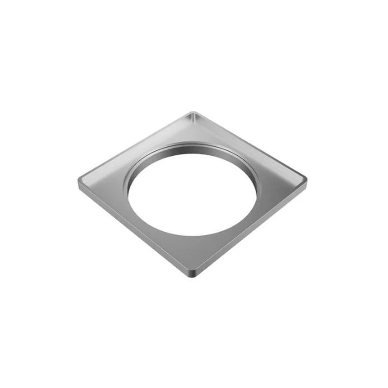 Porta Grelha Quadrado 100mm Prata - Tigre Porta Grelha Quadrado 100mm Prata - Tigre