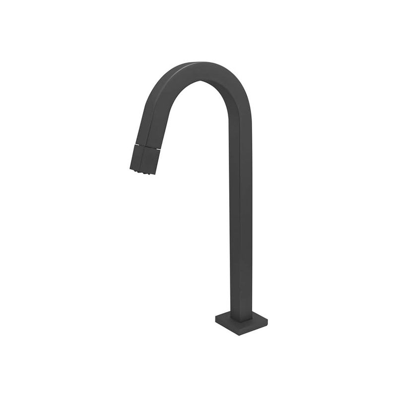 Torneira para Lavatório com Bica Alta Tube Grafite - Bognar Torneira para Lavatório com Bica Alta Tube Grafite - Bognar