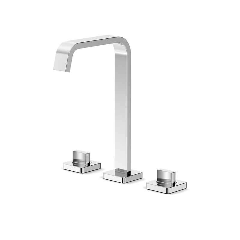 Misturador de Banheiro Para Lavatório de Mesa Bica Alta Cromado Virtus A5A449DC0C - Roca Misturador de Banheiro Para Lavatório de Mesa Bica Alta Cromado Virtus A5A449DC0C - Roca