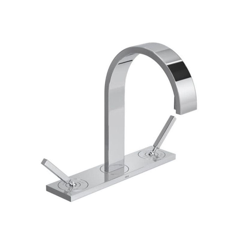 Misturador de Mesa com Bica Alta para Lavatório Stick 1877 C84 Cromado Deca Misturador de Mesa com Bica Alta para Lavatório Stick 1877 C84 Cromado Deca