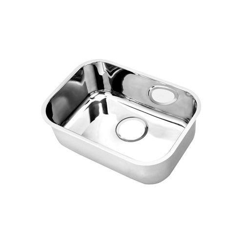 Cuba Inox 47x32x18cm Invicta Brilhante de Embutir com Válvula 3.1/2´ - Docol