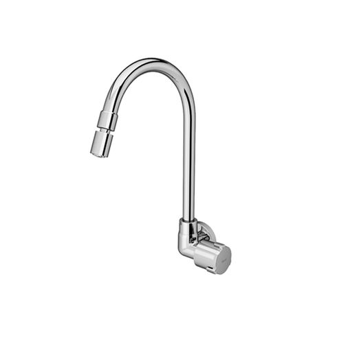 Torneira de Parede com Bica Alta para Cozinha Riva Cromado 00928006 Docol
