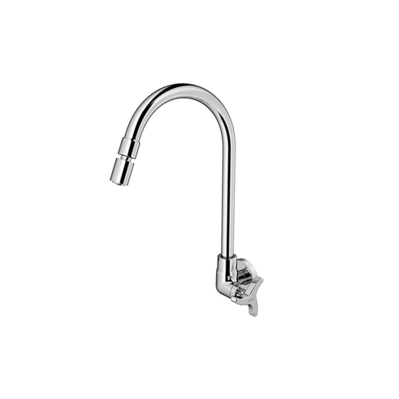 Torneira de Parede com Bica Móvel Trio para Cozinha Cromada 01258306 Docol Torneira de Parede com Bica Móvel Trio para Cozinha Cromada 01258306 Docol