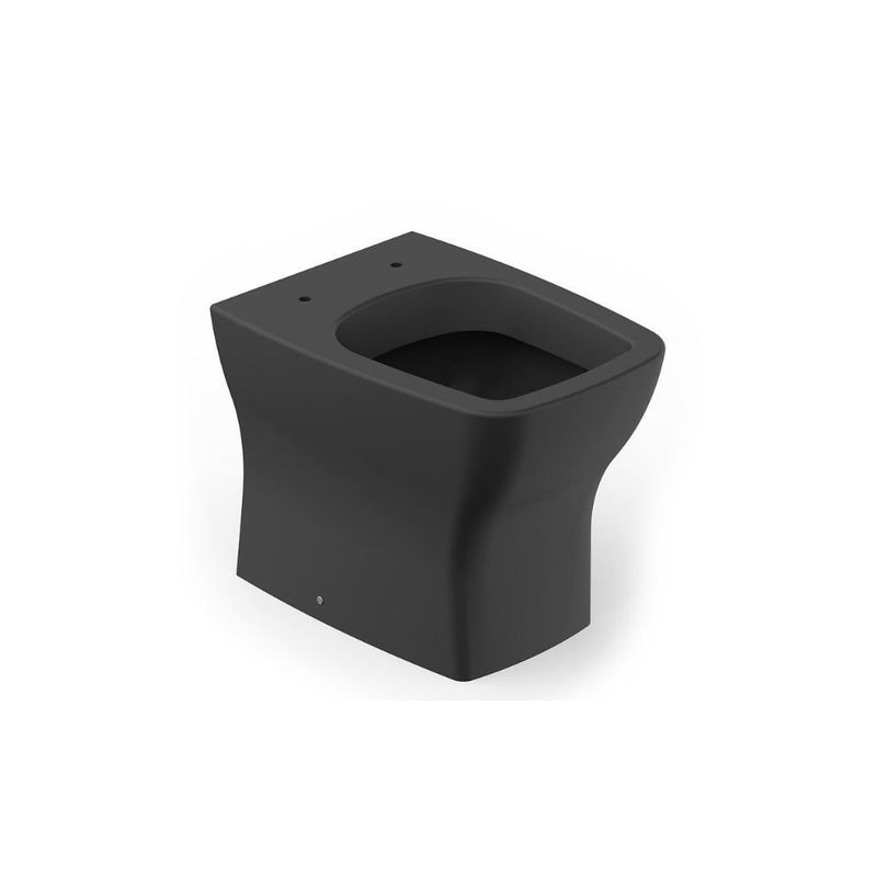 Vaso Sanitário Convencional Boss Black Matte - Incepa Vaso Sanitário Convencional Boss Black Matte - Incepa