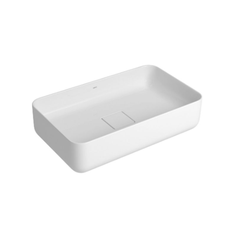 Cuba De Apoio Retangular 50x29 Cm Slim Branco Deca L.13050.17 Cuba De Apoio Retangular 50x29 Cm Slim Branco Deca L.13050.17