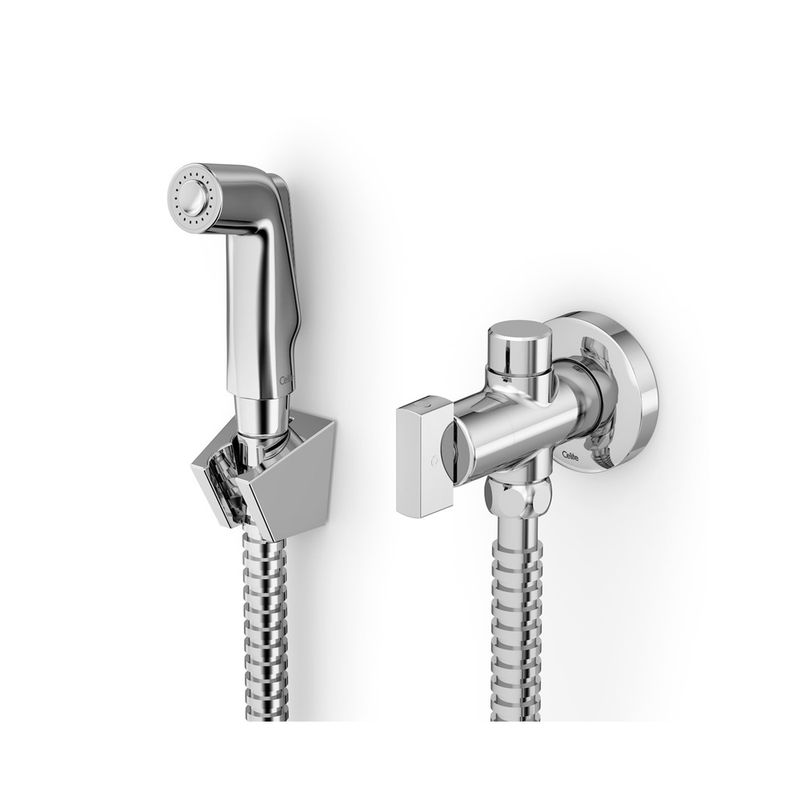 Ducha Higiênica Flow com Derivação Cromado B5004F3CRB Celite Ducha Higiênica Flow com Derivação Cromado B5004F3CRB Celite