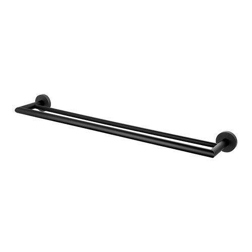 Porta Toalha Barra Duplo Black Loren Loft 2042 B82 - Lorenzetti