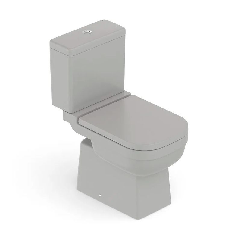 Kit Vaso Sanitário Caixa Acoplada Celite Elite com Assento e Acessórios Stone Kit Vaso Sanitário Caixa Acoplada Celite Elite com Assento e Acessórios Stone