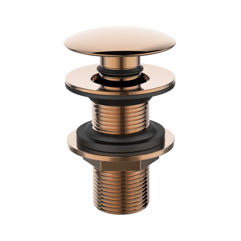 valvula-lavatoria-click-rose-gold-tampa-redonda valvula-lavatoria-click-rose-gold-tampa-redonda