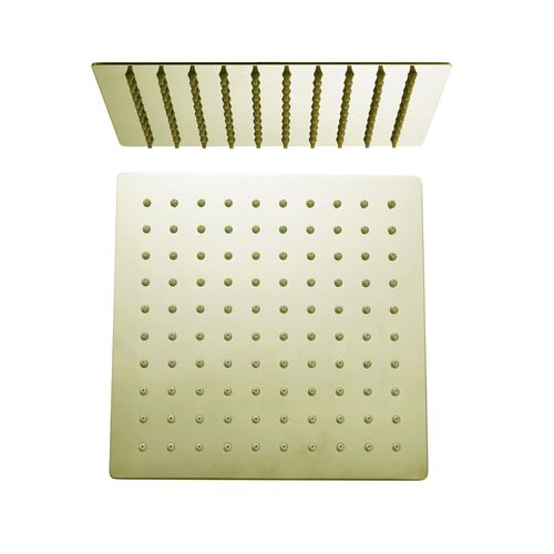 Chuveiro Quadrado Slim 20x20 WJ-DC-20-Q-RG Rose Gold Sem Tubo - Jiwi