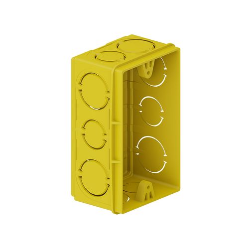 Caixa De Luz Tigreflex 4 x 2 Amarela Tigre AntiChama