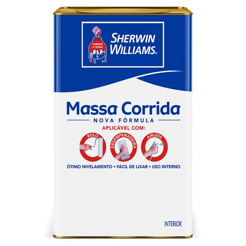 Massa Corrida Branca 25 Litros - Sherwin Williams