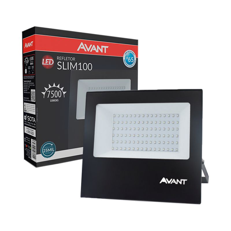 refletor-slim-100w-6500k-7500lm-bivolt-luz-branca-avant-1.0 refletor-slim-100w-6500k-7500lm-bivolt-luz-branca-avant-1.0
