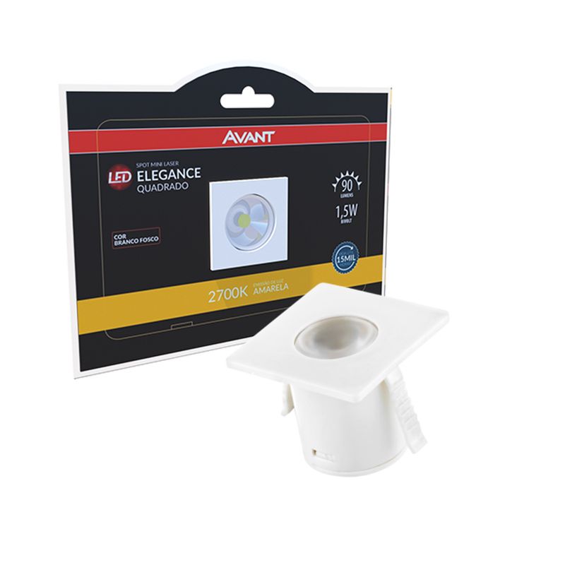 spot-led-mini-quadrado-branco-15w-2700k-90-lm-embutir-bivolt-luz-amarela-avant-1.0 spot-led-mini-quadrado-branco-15w-2700k-90-lm-embutir-bivolt-luz-amarela-avant-1.0
