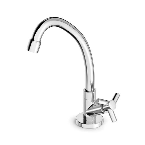 Torneira de Mesa para Cozinha Bica Móvel com Arejador One - Celite