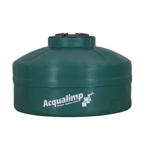 Caixa d'água 1.000 Litros +Green com Tampa de Rosca - Acqualimp