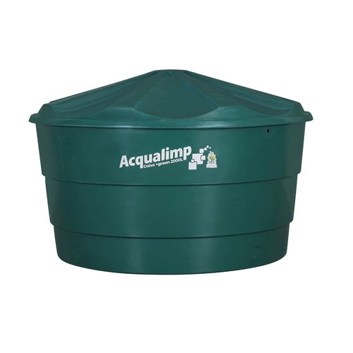 Caixa d'água +Green 2000 Litros com Tampa - Acqualimp