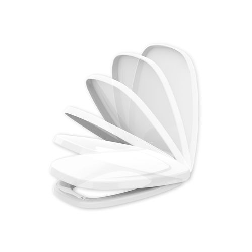 Assento Sanitário Propileno Soft Close Gelo Monte Carlo - Tupan