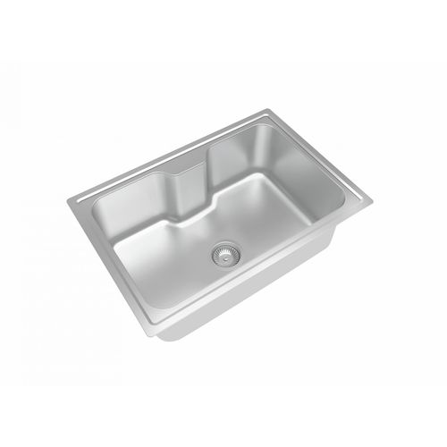 Cuba Funzionale Acetinada Inox de Embutir - 66x45x21 com Válvula e Acessório 4´1/2 - Debacco