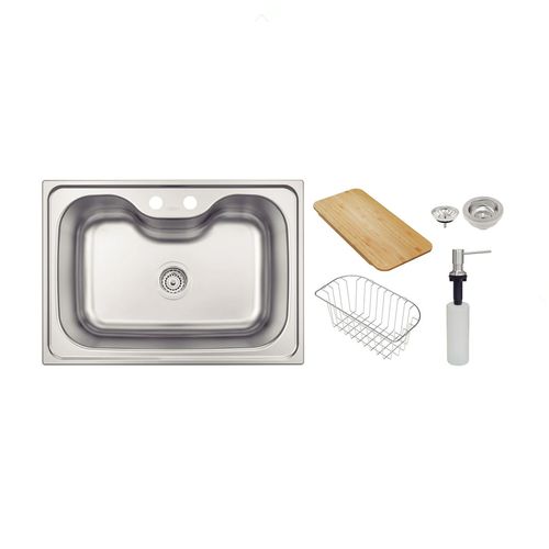 Cuba Morgana em Aço Inox Com Acessórios 93806/292 - Tramontina