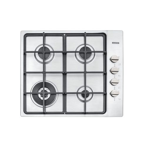 Cooktop a Gás em Aço Inox Square 4 bocas Chama Acendimento Superautomático- Tramontina