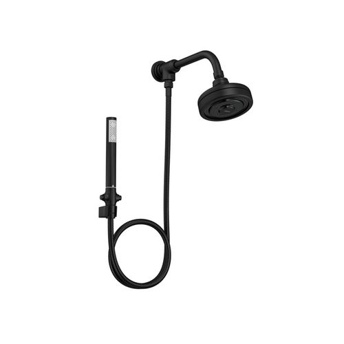 Chuveiro Acqua Plus com Desviador Ducha Manual Black Matte - Deca