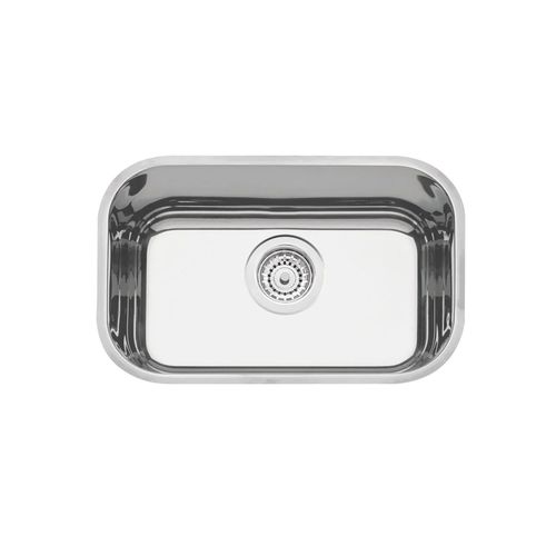Cuba Inox de Embutir Lavínia Prime Alto Brilho 47x34cm com Válvula Inclusa - Tramontina